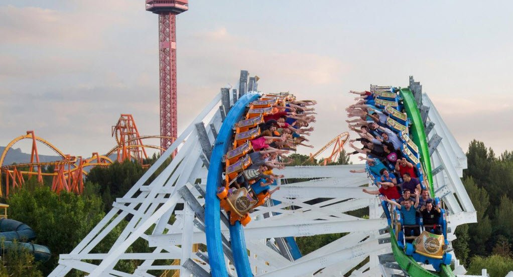 Six Flags Magic Mountain, Valencia, California, United States